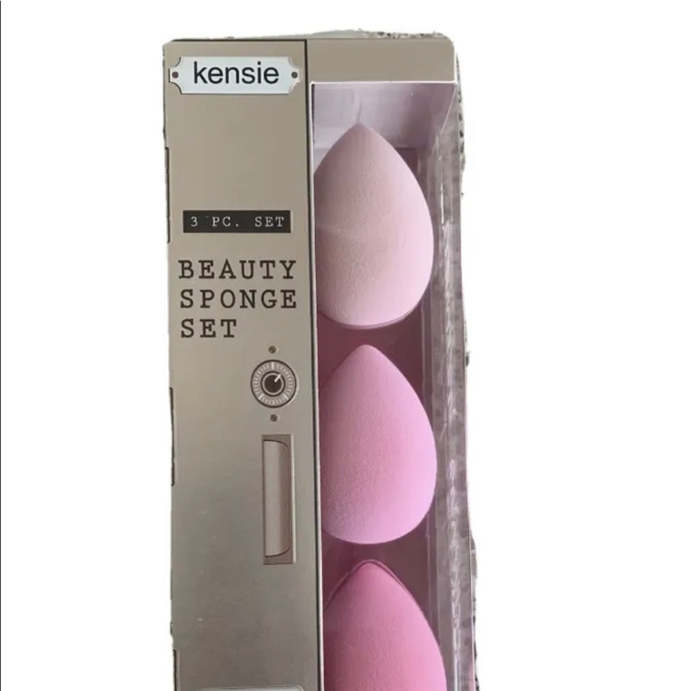 Kensie 3 Piece Beauty Sponge Set of 3 Latex Free | Limited Edition BNIB